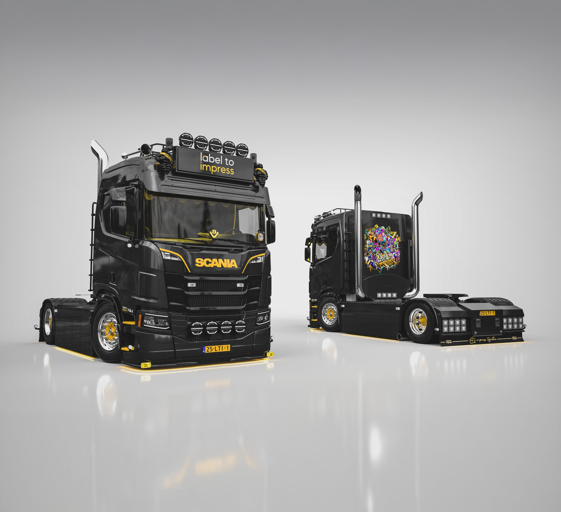 3D Truckdesign: realistische visualisatie van jouw nieuwe vrachtwagen