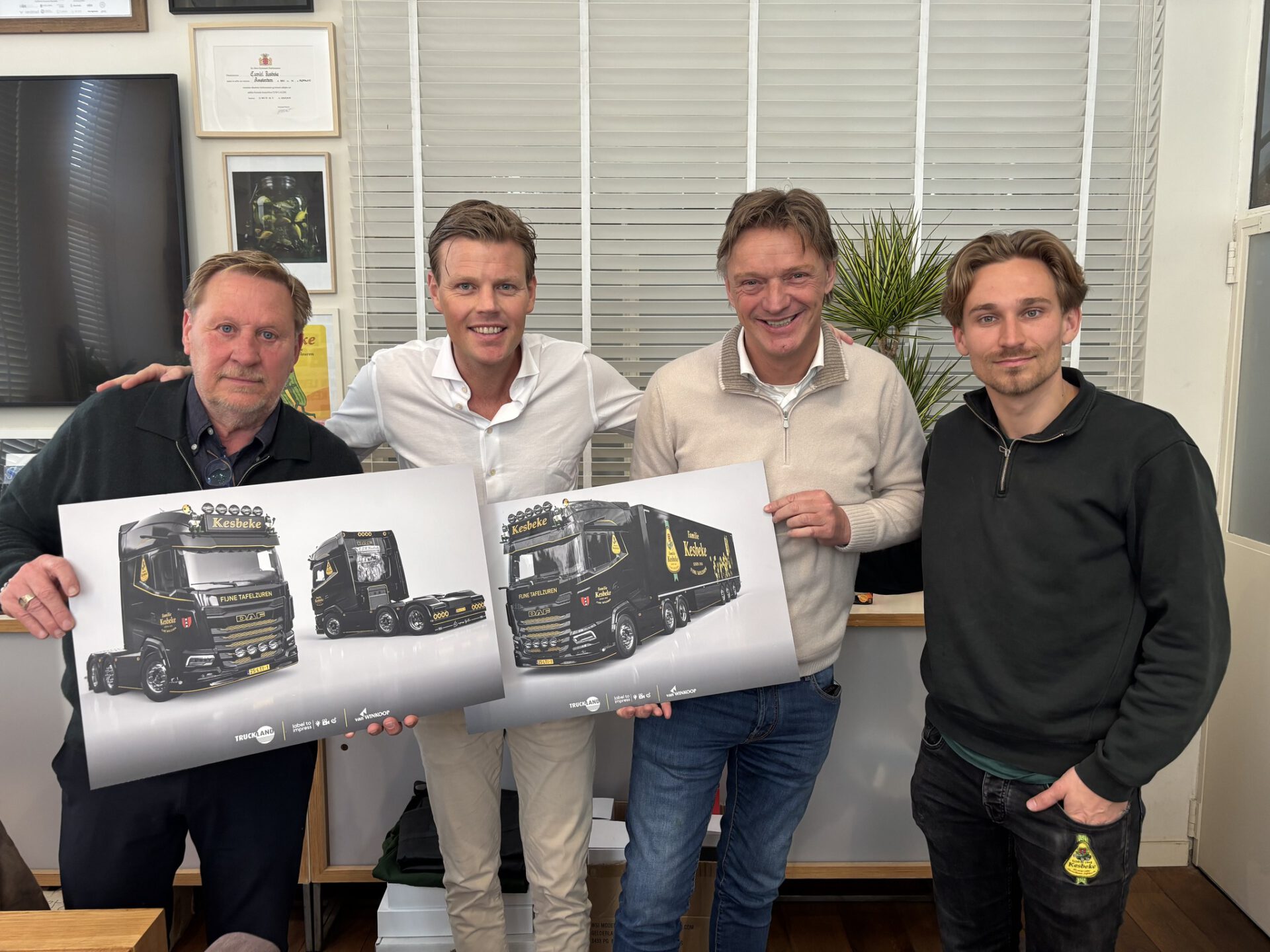 Kesbeke kiest voor een unieke DAF truck