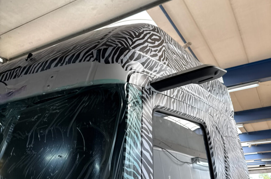 3D scannen van de BYD ETT 44 voor het truckdesign